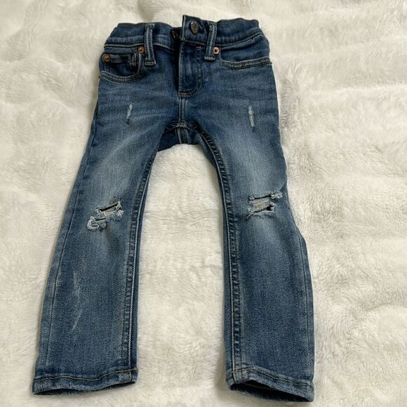 GAP DISTRESSED SKINNY JEANS. 3 YEARS OLD. - Picture 1 of 8